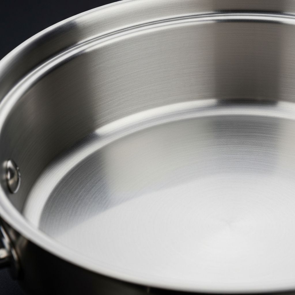 All-Clad bonded metal layers craftsmanship — full-body cladding