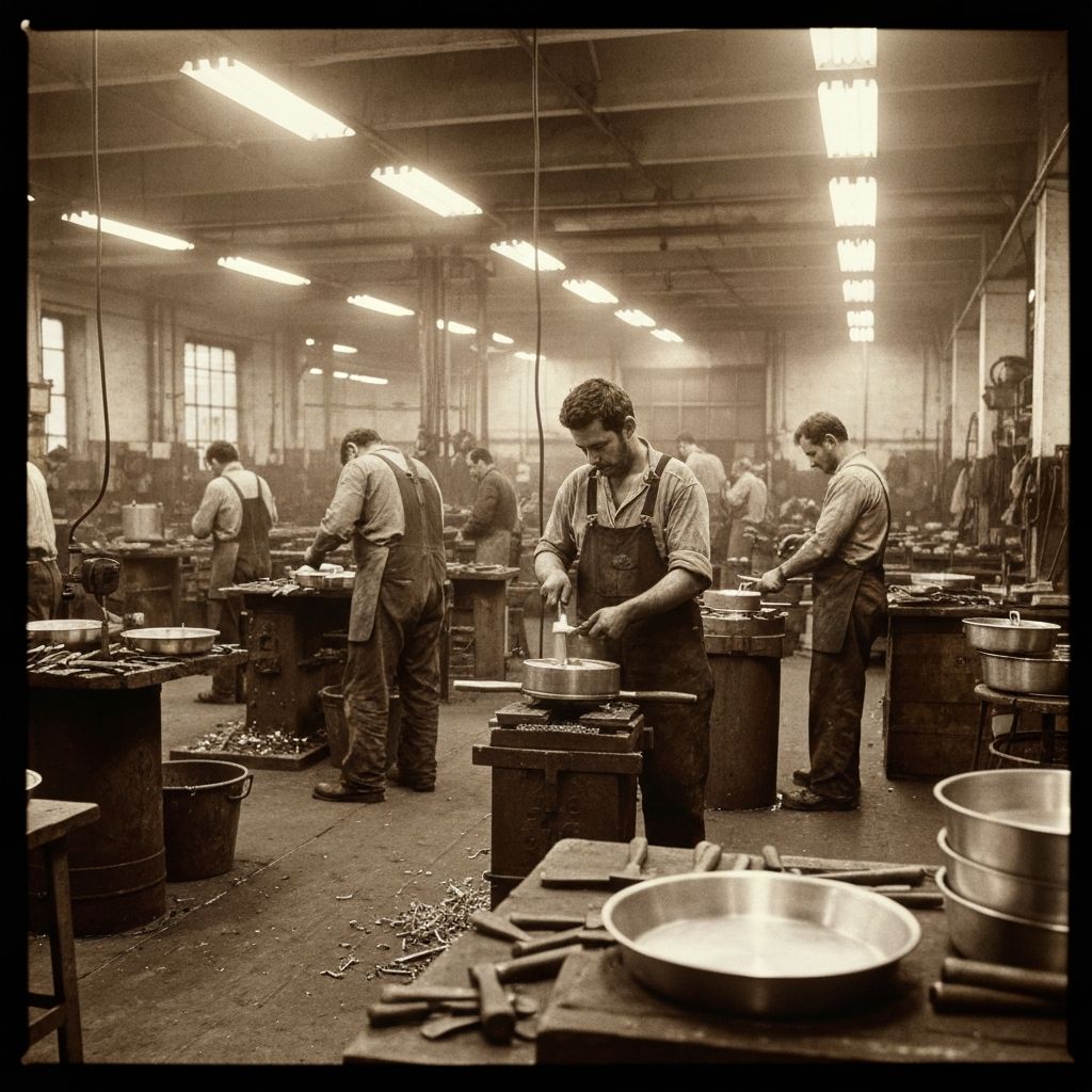 All-Clad cookware heritage — handcrafted in Canonsburg, Pennsylvania since 1971